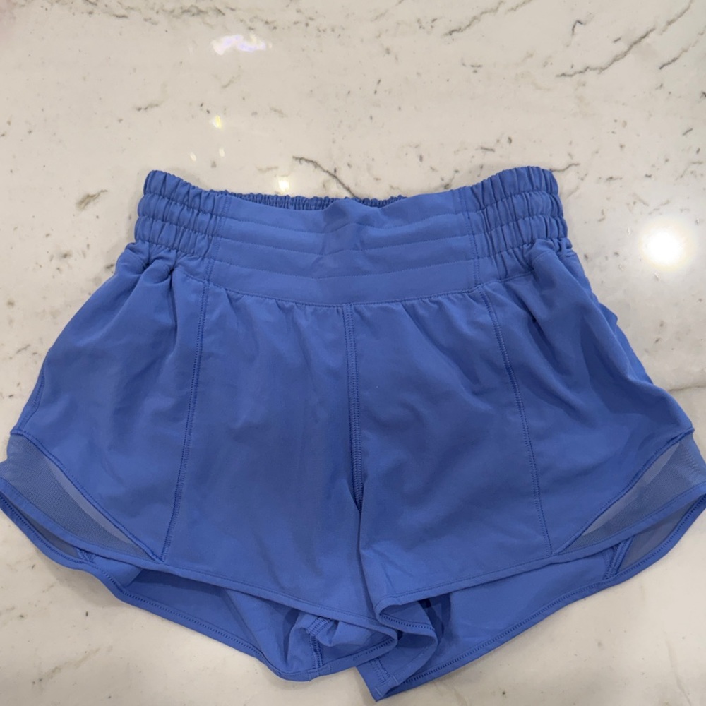Lululemon Athletica Vibrant Blue Athletic Shorts